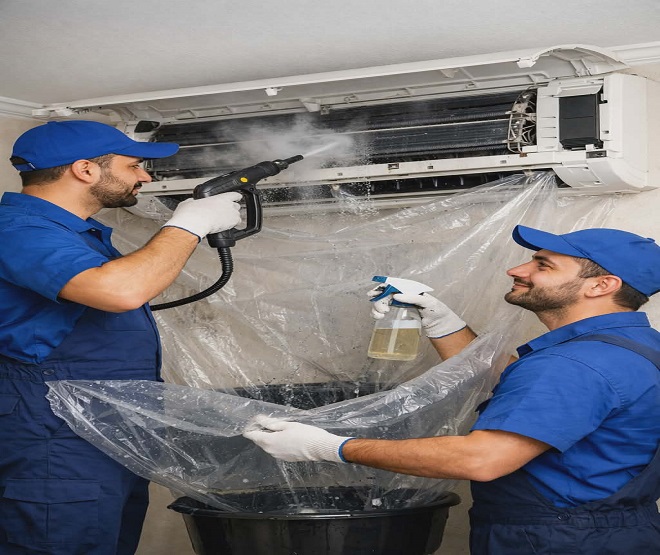 تنظيف الوحدة الداخلية للمكيف بجدة