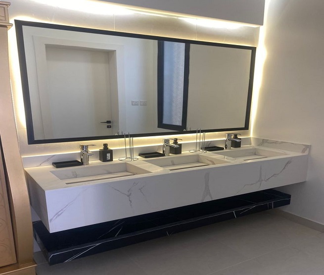 مغاسل رخام مودرن حديثه جديده بسعر مميز