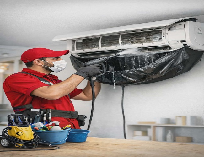 شركة تنظيف مكيفات بينبع تنظيف مكيفات سبليت وشباك بينبع جوال وواتساب 0546341393 حل مشكلة تنقيط المياه من المكيف بينبع