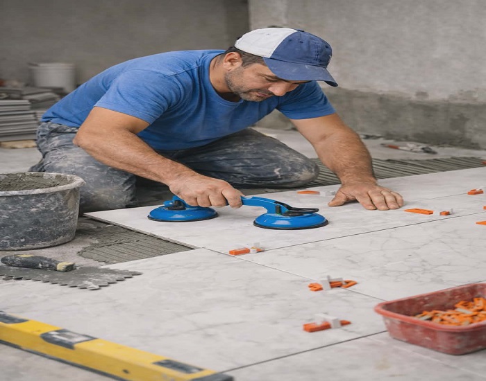 تركيب باركيه سيراميك أرضيات