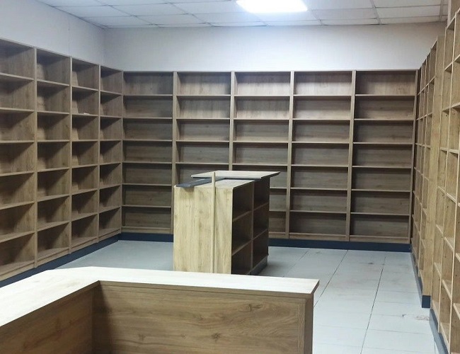 تفصيل أرفف محلات خميس مشيط