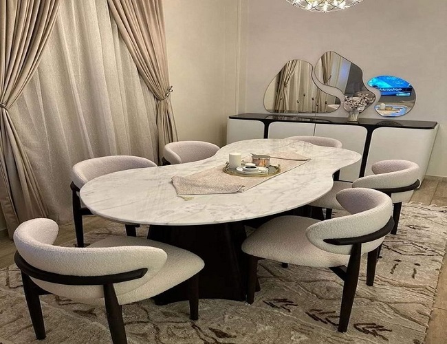 تفصيل طاولة سفرة حسب الطلب خميس مشيط