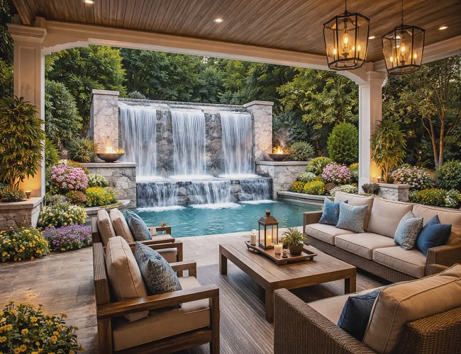 تركيب شلالات بالمدينة المنورة