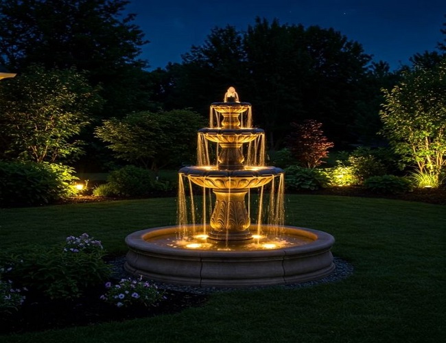 تركيب نوافير وشلالات بالمدينة المنورة