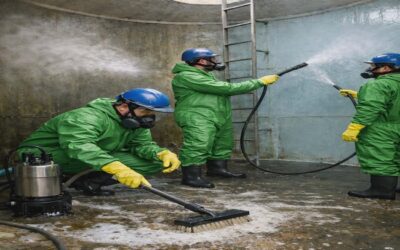 شركة تنظيف خزانات بالمدينة المنورة 0542637185 “تعقيم وتطهير كامل للخزانات الأرضية والعلوية”