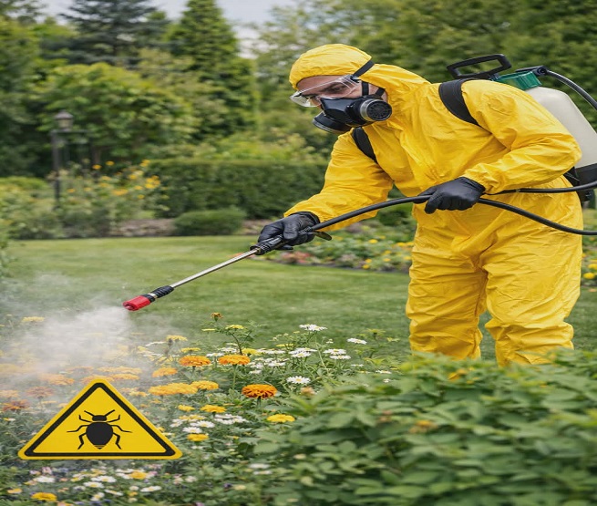 رش الأساسات قبل الصبة النظافة