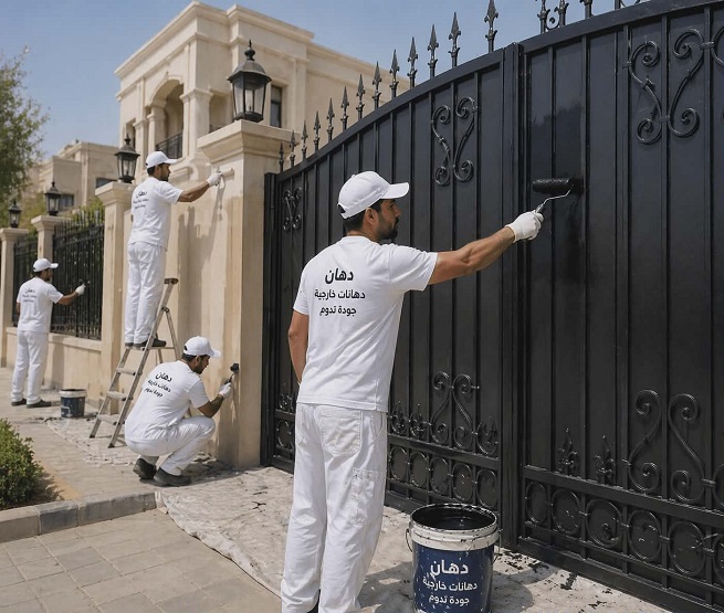 دهان بوابات حديد بجدة
